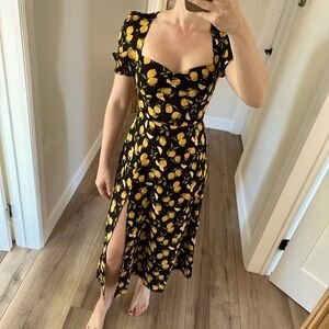 NWT Few moda lemon dress